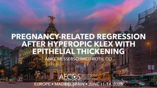 Pregnancy-related Regression after Hyperopic KLEx with Epithelial Thickening.mp4